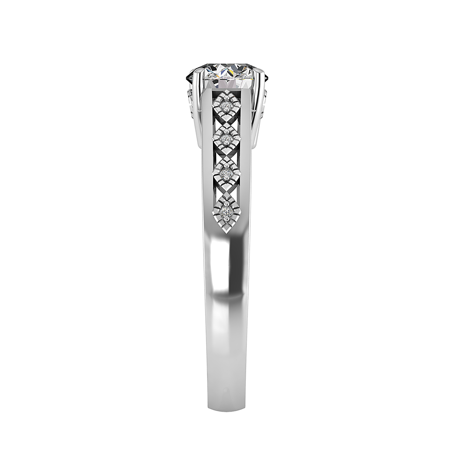 Meadow Solitaire engagement ring